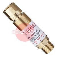 30080000 GasiQ Therm-X Acetylene Non-Resettable Flashback Arrestor