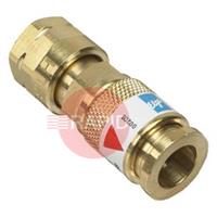 30100200 GasiQ Acetylene/Propane Female Quick Connector. G3/8