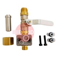 31120000 GasiQ Oxygen/Argon Shut Off Valve Complete Kit, G3/8