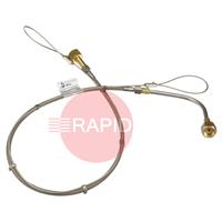 31502100 GasiQ High Pressure Hose for Oxygen or CO² - 2m