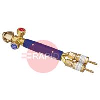 33087100 GasiQ D75 Ergo Oxy/Acetylene Complete Shank Kit, with Flame Arrestor & Quick Connector