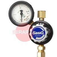 37200000 GasiQ Oxygen Regulator for Outlet Point. 16 Bar, G3/8