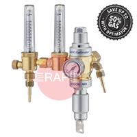 37392090 GasiQ Optimator II Argon/Mix Lockable Gas Saver Regulator. 30Lpm. G5/8