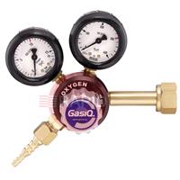 4220-0000 GasiQ Maxex Oxygen Regulator. 10 Bar, W21.8 Inlet, G3/8