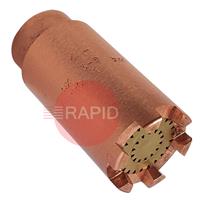 64900174 GasiQ 2290-4H Oxy-Propane Multi-Flame Heating Nozzle, 3600-7100 L/H