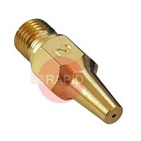 64901152 GasiQ 1390-2 Oxy-Acetylene Welding & Brazing Nozzle, 100 L/H