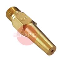 64901155 GasiQ 1390-5 Oxy-Acetylene Welding & Brazing Nozzle, 350 L/H