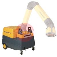 7022120000 Plymovent MFD Mobile Welding Fume Extractor with disposable filter, 240v 1ph 60Hz (Requires Extraction Arm)