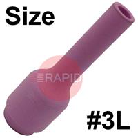 CK-2A3L Long Alumina Nozzle, Size, #3L, 5mm Bore A796F70