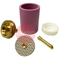 CK-D4GS332LDA 3 Series Large Diameter Gas Saver Kit 2.4mm Alumina Cup