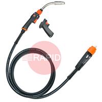 GXE403GMN35 Kemppi Flexlite GXe K3 403GMN Air Cooled 400A MIG Torch, w/ Multi-Neck System & Euro Connection - 3.5m