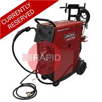 USED4 Used Lincoln Power Wave 300C Advanced AC/DC Multiprocess Ready To Weld Package - 208-575v
