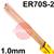 CK-CWH2312035H  SIFSteel A15 Steel Tig Wire, 1.0mm Diameter x 1000mm Cut Length - AWS A5.18 ER70S-2. 2.5kg Pack