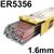090-002129-00502  ESAB OK Tigrod 5356 Aluminium TIG Wire, 1.6mm Diameter x 1000mm Cut Lengths - AWS A5.10 R5356, 2.5Kg Pack