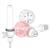 37102010  GasiQ TIGEX I Argon/Mix Side Entry Regulator. G5/8