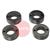 4017218  PATON V-Groove Feed Roller Set of 4 – Solid Wire: 1.4 - 1.6mm (4 Roll Drive)