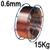 RCL42  0.6mm, A18 MIG Wire, 15Kg Reel