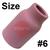 420147  Cup Alumina, Size #6, 9.5mm Bore x 32.6mm Long, 2 Series Gas Saver