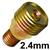 CK-TA332GS  CK Gas Lens 2.4mm 45V44