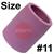 CK-D4GSXXXLD  Size 11 CK 3 Series Standard Alumina Gas Cup, 29mm Long x 17.5mm Bore. 54N19