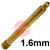 CK-3A8  1.6mm CK Wedge Collet. 3 Series