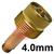 CK-3A4  4.0mm CK Large Diameter 3 Series Gas Lens Body 45V63