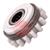 0700500400  Kemppi Duratorque Upper Feed Roller With Steel Bearing For Kempact, Fastmig Synergic & Pulse, Fitweld