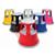 UKK1220_BF61  Topstep - Premium Steel Kick Step