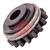 W001050  Kemppi Dura Torque 400 Drive Feed Roll. 2.4mm V Groove. Black