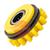 7950050000  Kemppi Compressing Feed Roll. 1.4mm to 1.6mm knurled  Yellow