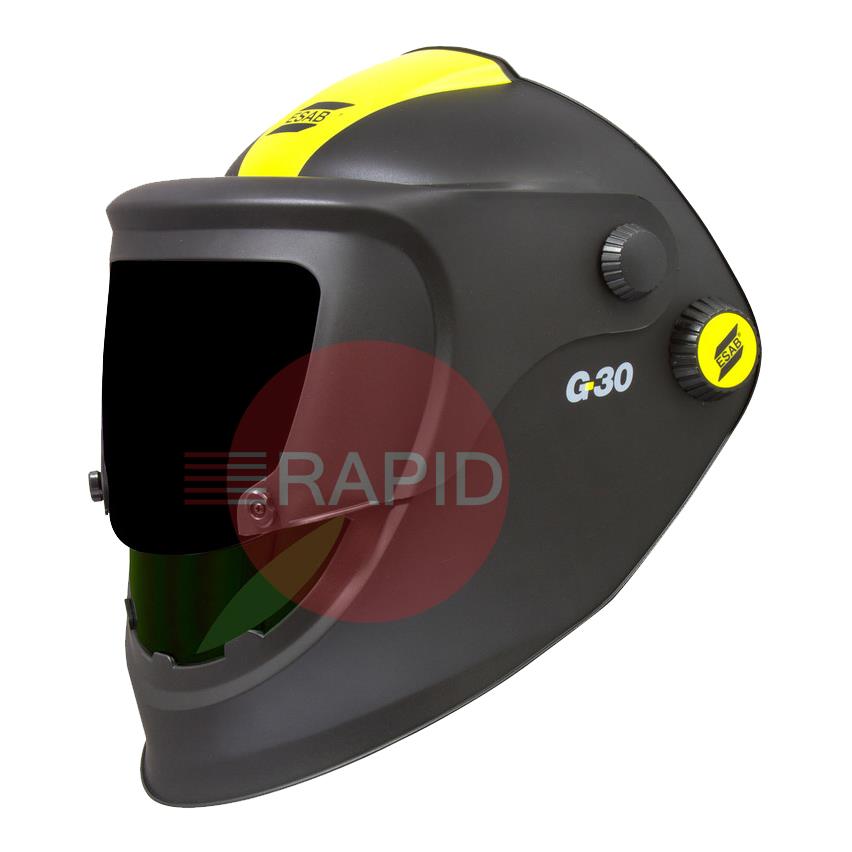 0700000430  ESAB G30 Flip-up Weld & Grind Helmet with 155 x 170mm Shade #10 Passive Lens
