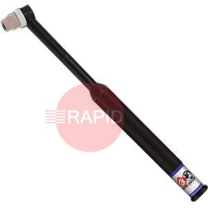 CK-CKL1812SF  CK180 Water-Cooled TIG Torch with 4m Superflex Cables & 114mm Long Head, G3/8 Machine Connections
