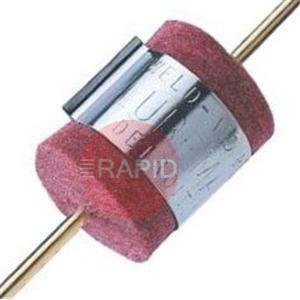 EWA007061  Weld Aid Lube Matic Pads. Red for All Wires. Recommended for Aluminium (Pack of 6)