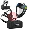 4600.110  Optrel Clearmaxx Grinding Helmet & Swiss Air PAPR Air Fed Halfmask System, Ready To Grind Package